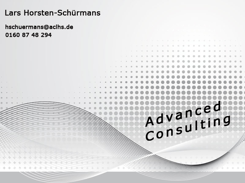 Advanced Consulting - Lars Horsten-Schürmans